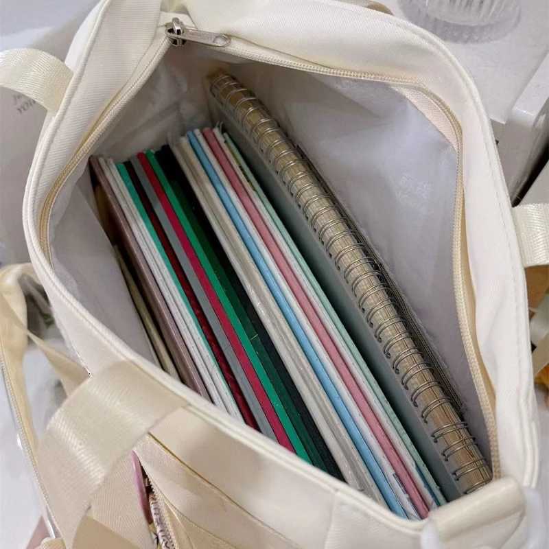 Japanese Transparent Ita Bag Handbag Women Anime Portable Large Capacity Girls Shoulder Tote Bag Nylon Crossbody Bags ItaBag G250729