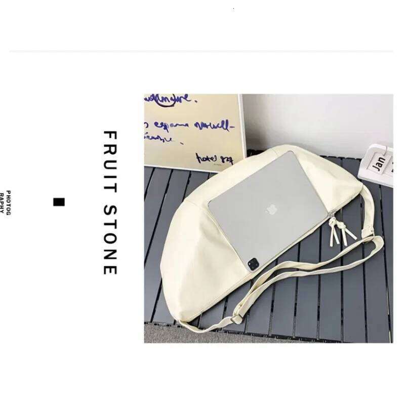 Large Capacity Men's Locomotive Riding Personalized Cross-body Messenger Underarm Shoulder Oblique Fiess Bag Casual