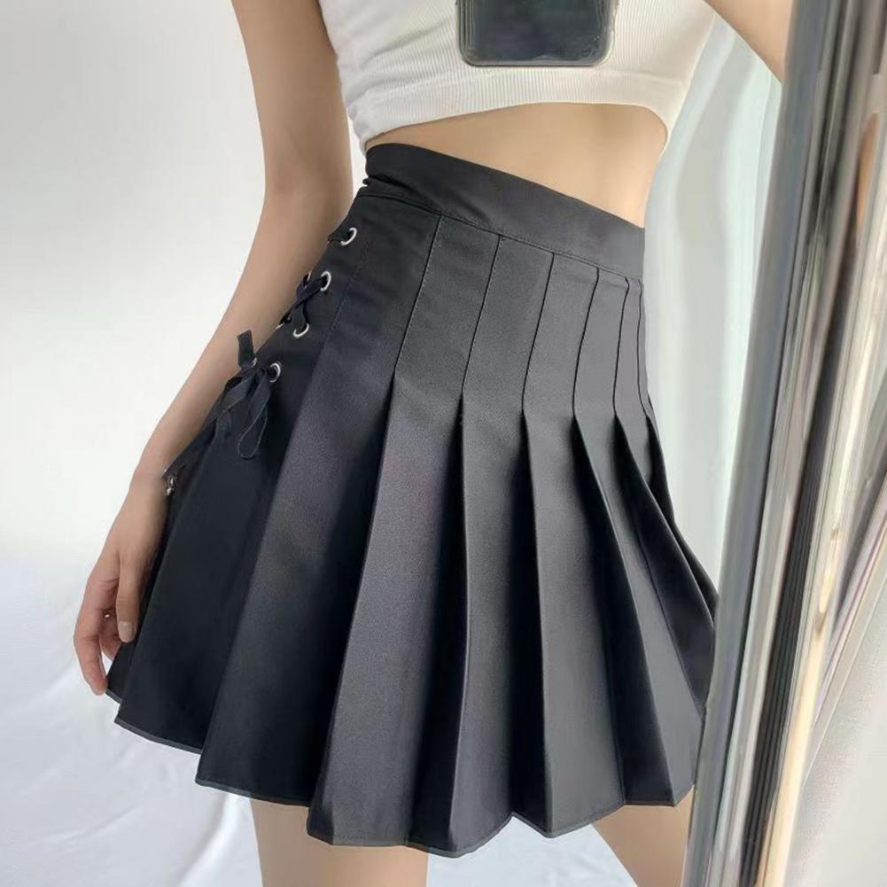 Shorts Skirt Women High Waist Sexy Mini Skirts Girls School Short Pleated Kawaii Japanese Pink Skirt
