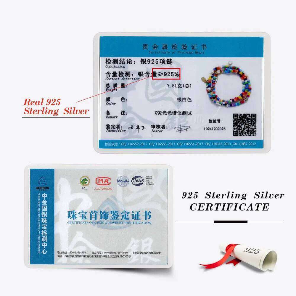 Trendy ORSA JEWELS Sier Shell Pearl Choker with Colorful Beads 3mm Adjustable Necklace for Women Jewelry Party Gift PSN06