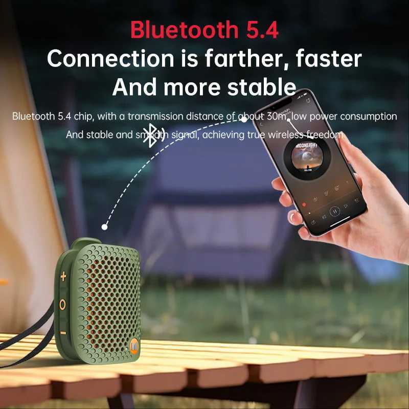 Monster M3 Magnetic Clip-On Mini BT V5.4 Portable Outdoor Sport Wearable Wireless Speakers With Bass MicXJ250731 - view 6