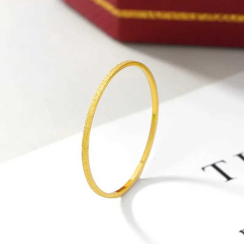 0.5mm Thin Matte Stackable Ring Stainless Steel Knuckle Midi Rings for Women Girl Size 4-9 y250730