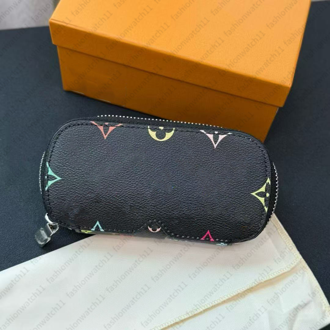 luxury glasses case designer bags women small case luxury glasses sunglasses case box pumpkin leather cosmetic bag high quality lady sunglasses bags