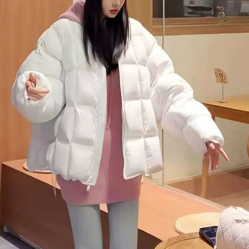 Designer Clothing 2025 Women's Models Fall Winter Tops Coat Down Jacket Short Warm Retro Simple Comfortable Loose Leisure Fashion Advanced Soft N