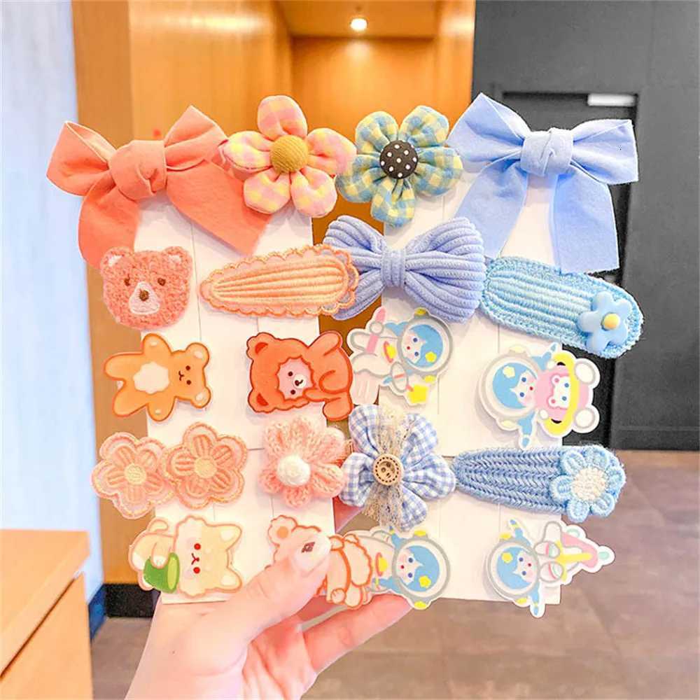 10pcs Cute Childrens Hair Clip Baby Hair Jewelry Girl R250730