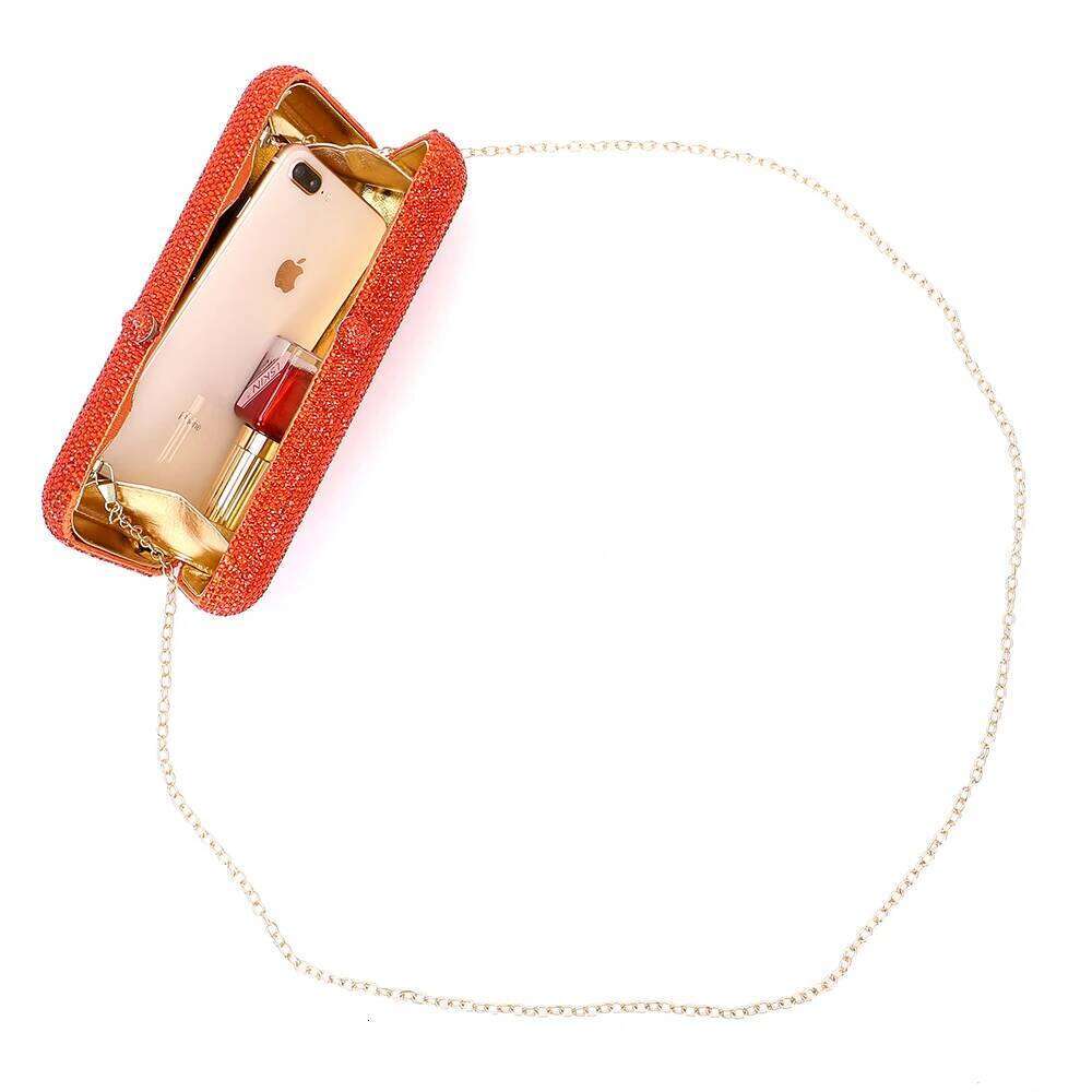 Luxury Designer Niche Italy Latest Elegant Ladies Wedding Party Dinner Gift Crystal Gold Dinner Clutch