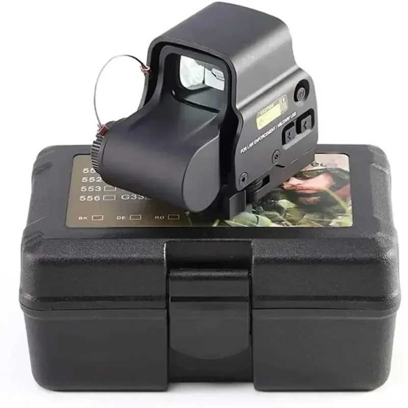 3X Holographic Scope 553 558 Tactical Optics Sight with Flip-up Mount Red Green Dot Sight for 20mm Rail Hunting Airsoft Scope R250730