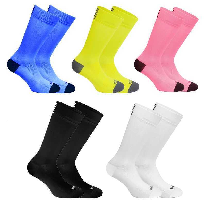 3 Pairs Cycling Socks Men High Quality Breathable Mesh Sports Road Bicycle Socks Outdoor Running MTB Racing Cycling Bike Socks Z250731