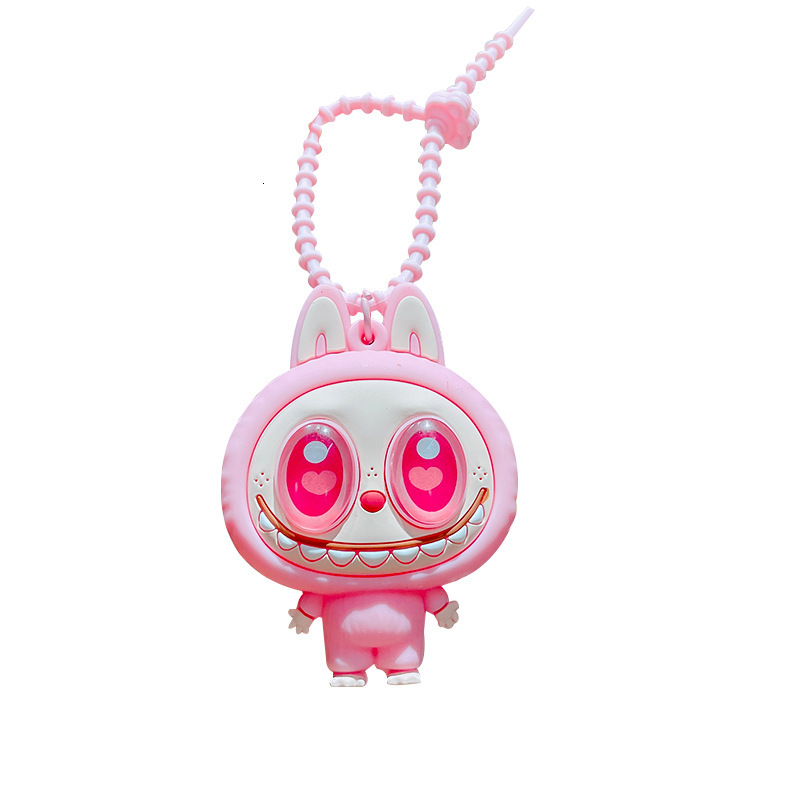 Creative Cartoon Pop Eye Squeeze Keychain Cute Bag Pendant Car Keychain Gift