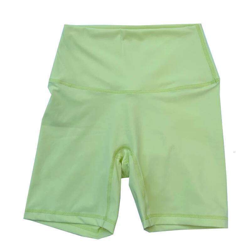 Sports Biker Women Naked Feeling High Waist Push Up Fiess Leggings Tummy Control Yoga Slim Shorts