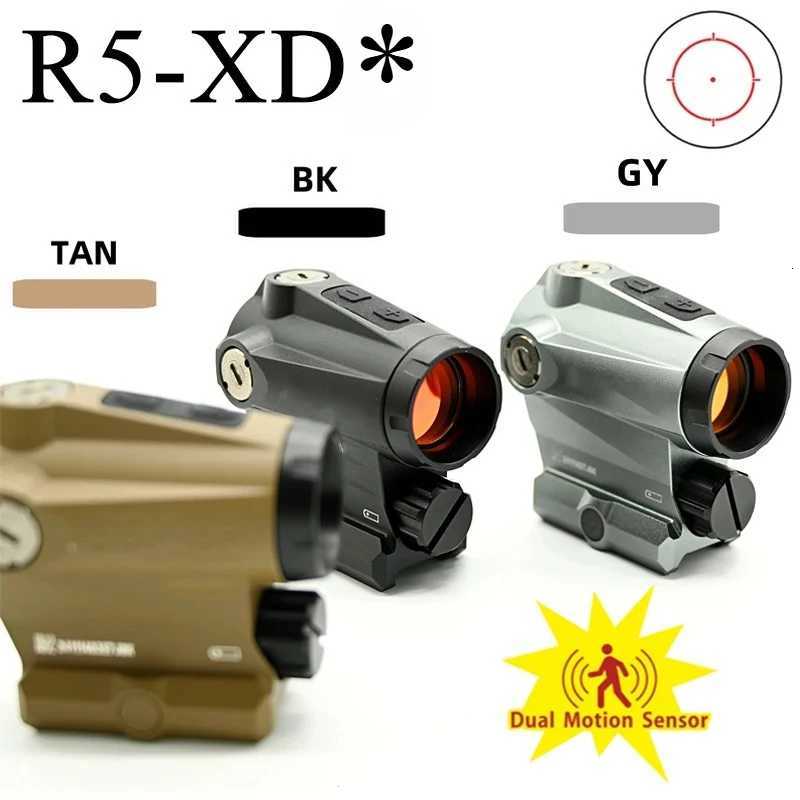5-XD* GEN II Red Dot Tactical Rifle Sight and J3/5 3X 5X Magnifier Combo Kit Hunting Holographic Compact Sight for 20mm Rail R250730