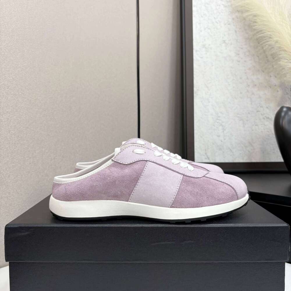 Women Size35-41 Natural Cow Suede Sneakers Sports Genuine Leather Flats Mixed Colors Designer Shoes Zapatillas De Mujer 402
