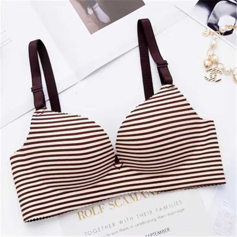 Seamless Bra Women Push Up Wire Free Adjustable Bralette Sexy Bras Straps Bright Summer Lingerie Breathable Underwear Z250730