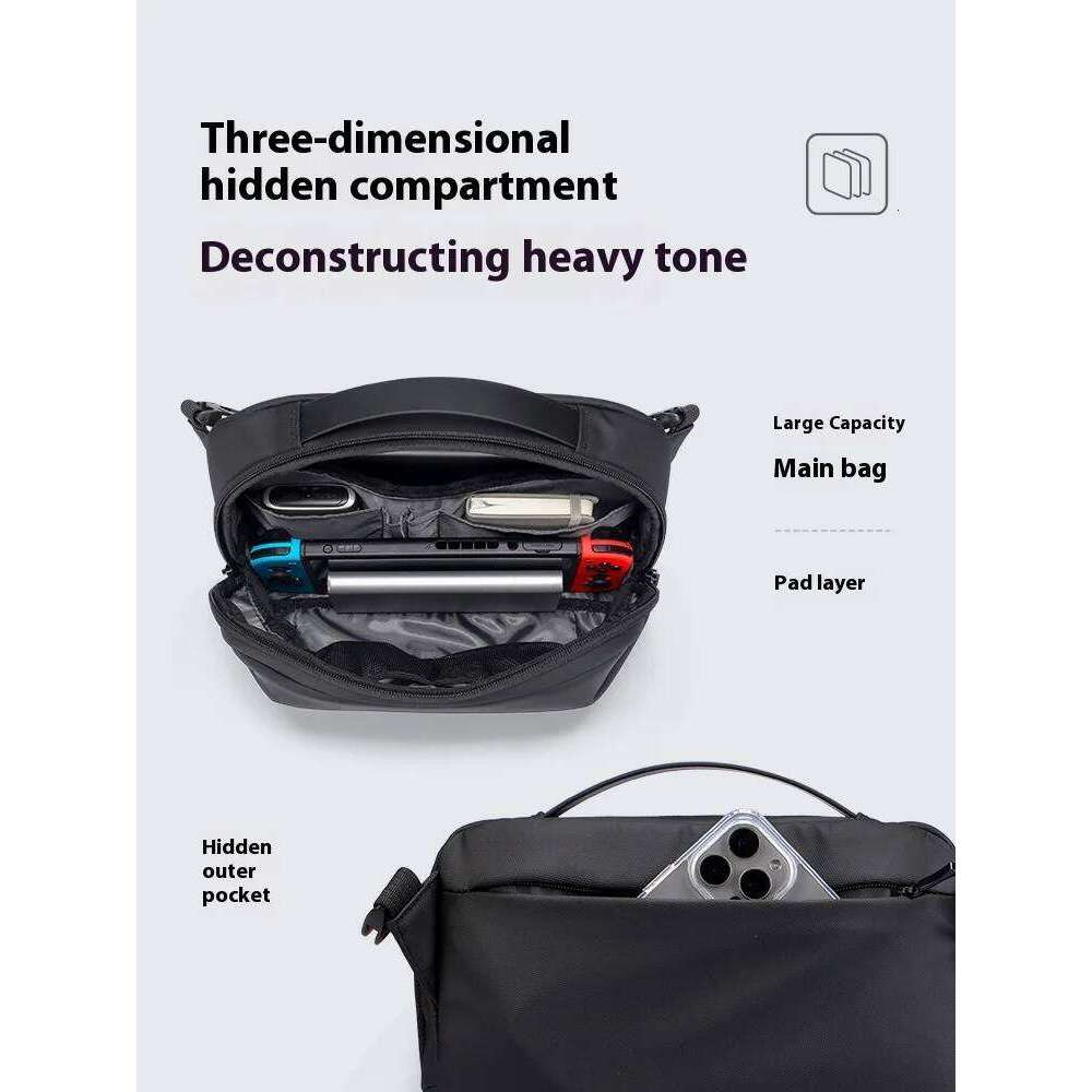 Waterproof Toiletry Crossbody Bag For Business Trips