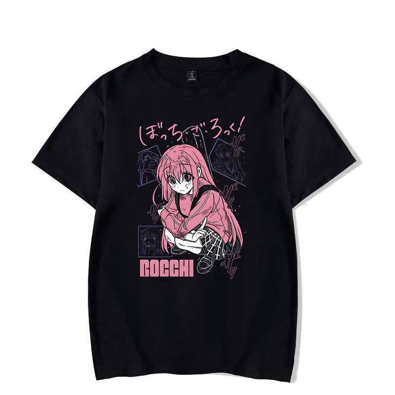 Classic Special TShirt Bocchi The Rock Gotou Hitori Manga Anime Comfortable Hip Hop Graphic T Shirt Short Sleeve Tees