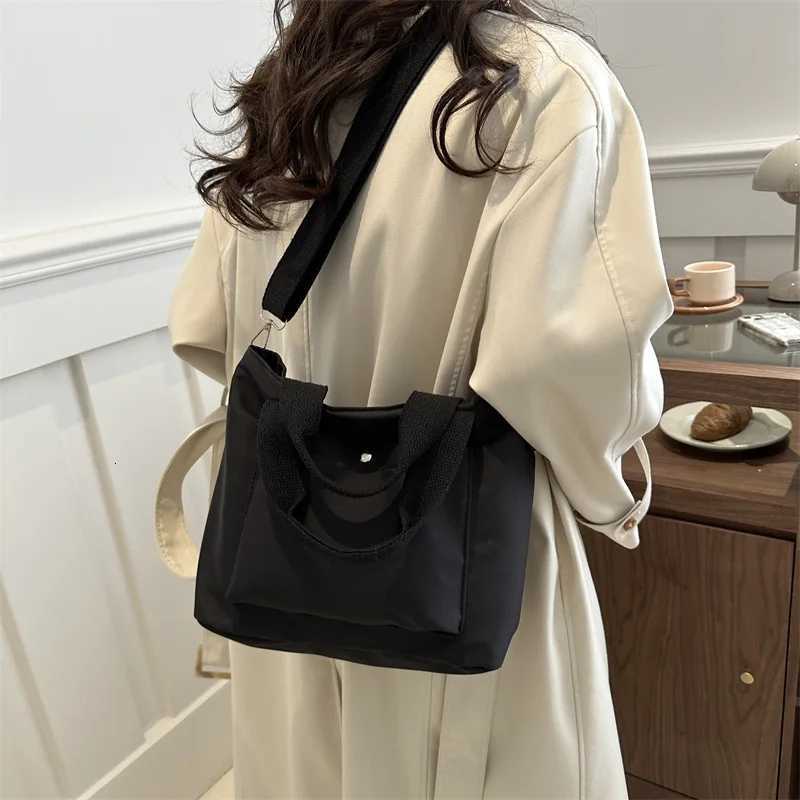 Small Casual Tote Bags Women Shoulder Messenger Bags Korean Canvas Fashion Female Crossbody Bag for Girl 2024 Cloth Handbags G250729