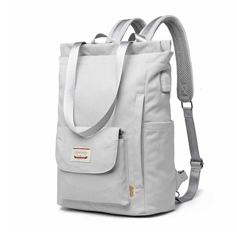 Women Backpack Waterproof Stylish Laptop Backpack 13 13.3 14 15.6 inch Korean Fashion Oxford Canvas USB College Backpack Bag Fem G250729