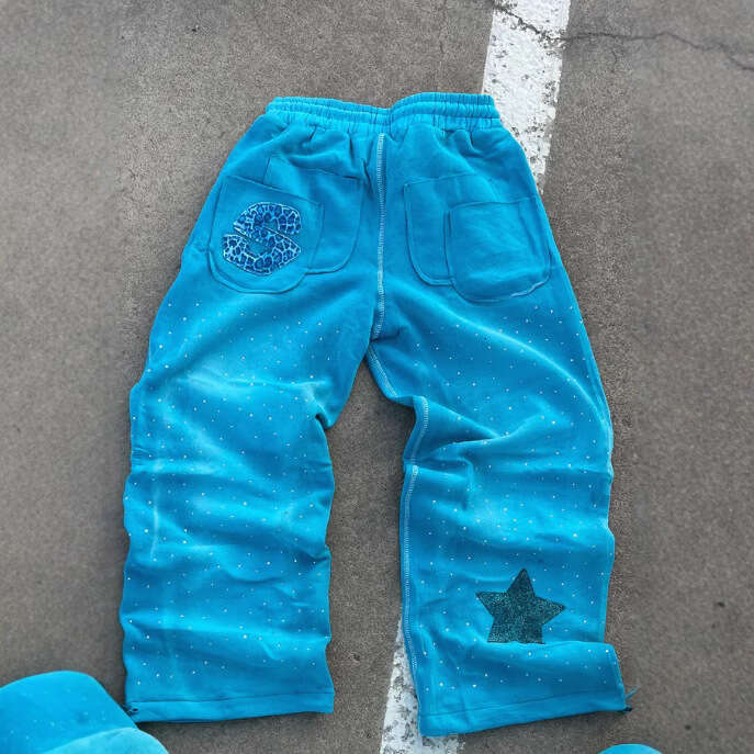 Spring Autumn Winter New Sweatshirt Fashion Sports Long Sleeve Pullover Hoodie Two-Piece Set