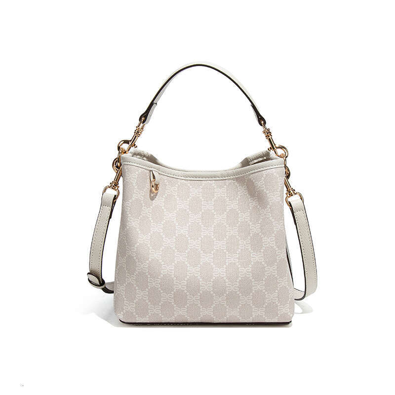 2025 New Textured Print Style Handbag for Women Large Capacity Exquisite High-end Fashion Single Shoulder Crossbody Bag