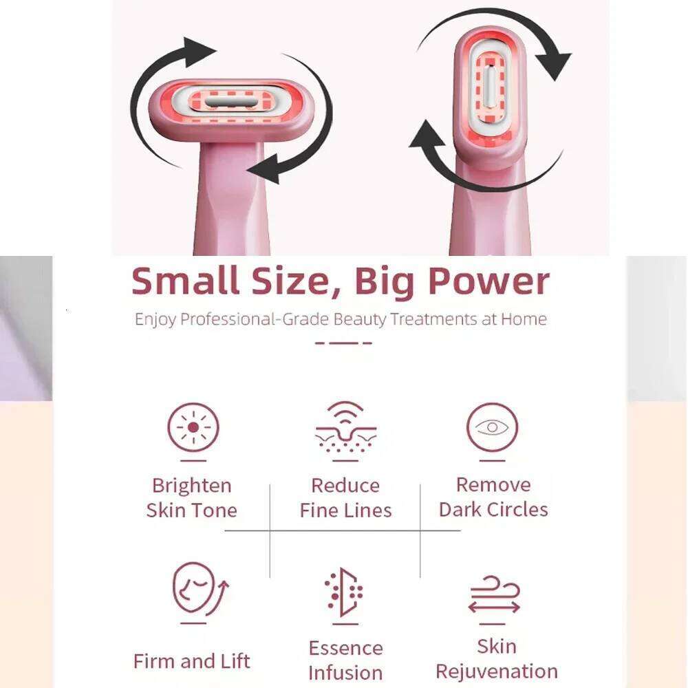 7 Color Beauty Device Microcurrent Massager Remove Eye Bags Dark Circles Lifting Massage Instrument Wrinkle Reduction