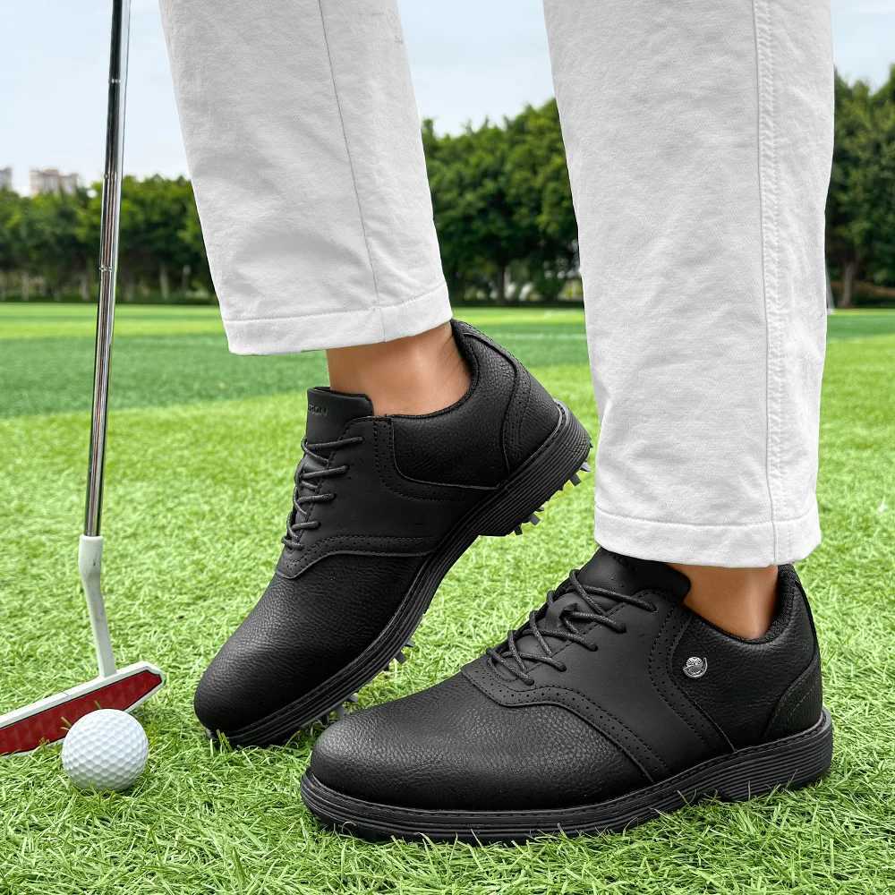 New Spikes Golf Shoes Men Size 7-14 Golf Sneakers Walking Footwear for Golfers Y250731