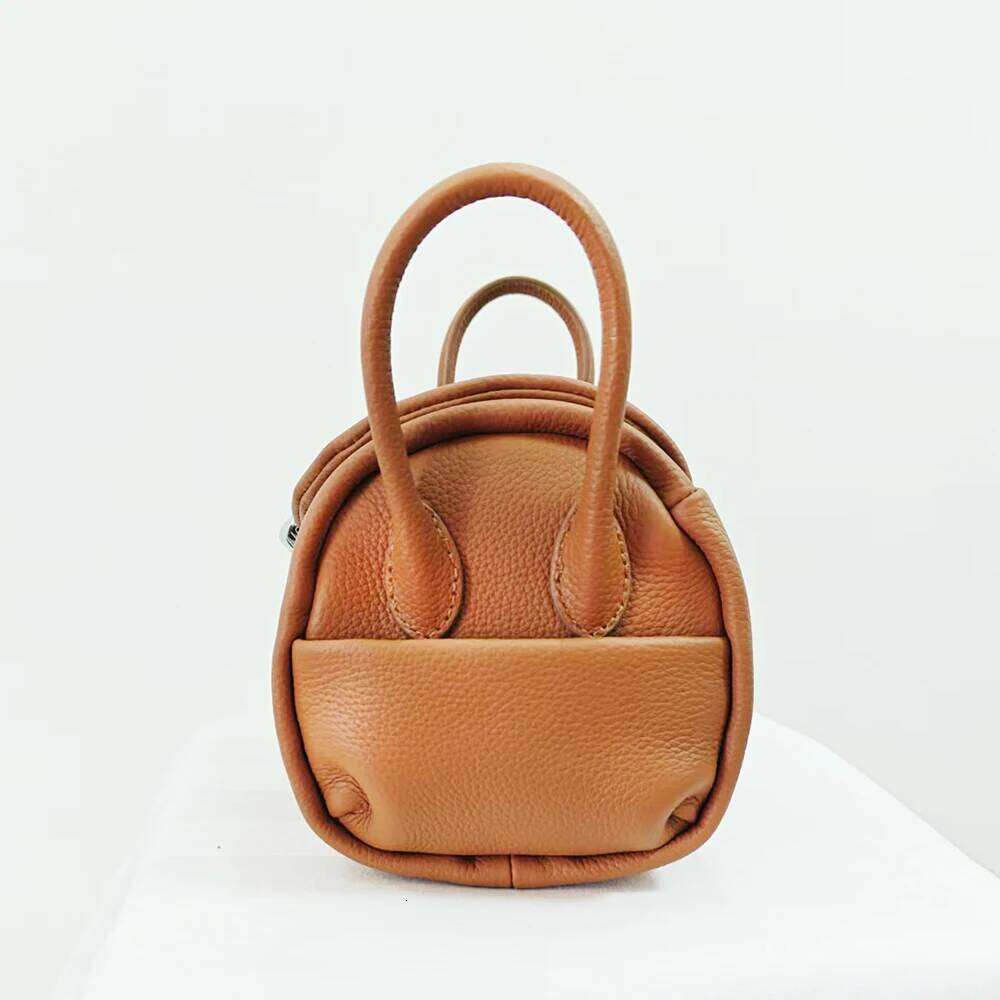 Genuine Leather Women Shoulder Custom Female Cowhide Crossbody Bag Personalize Name Original Brand New Handbags