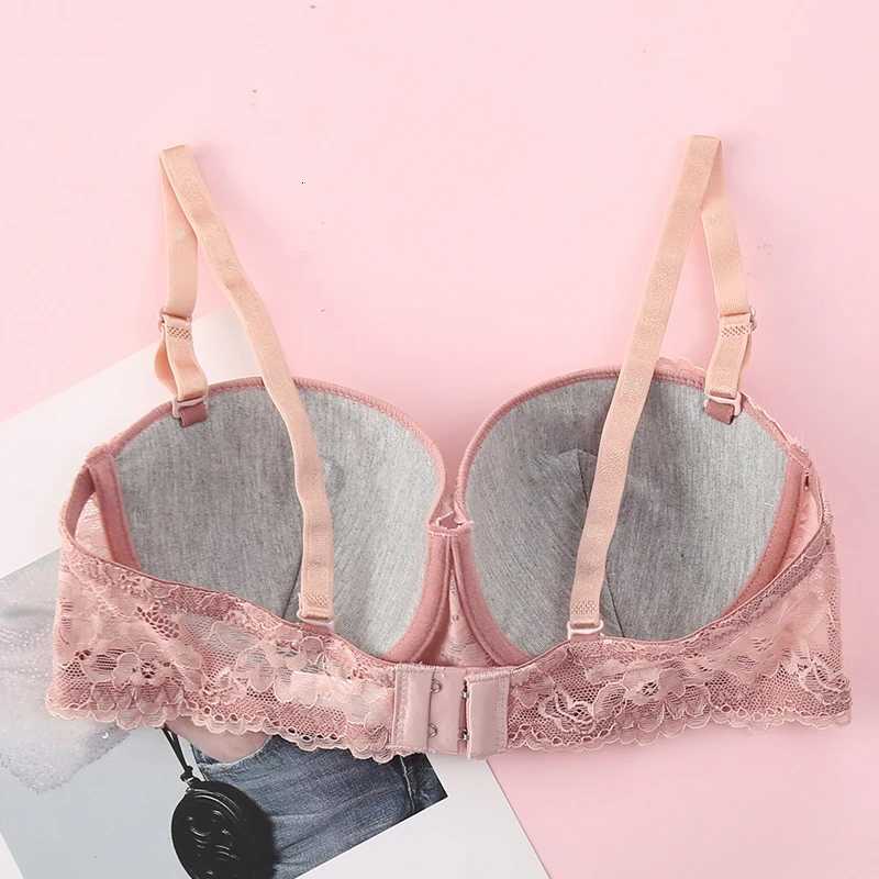Sexy Womens Underwear Thin Mold Cup Comfortable Full Cup Bra Push-Up Anti-Sagging Side Bras Seamless Lingerie Z250730