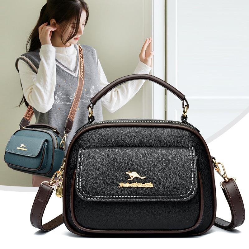 2025 Summer New Women's Shoulder Bag Fashion Simple Women's Crossbody Bag New Multi compartment Crossbody Bag Trendy New Designer Luxury Bag