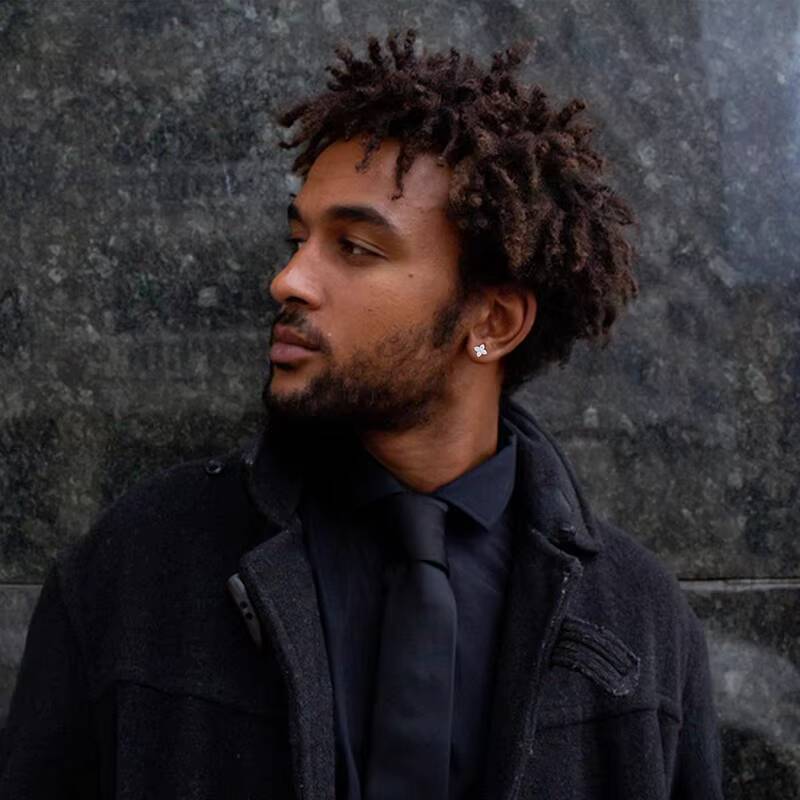 New Design Wedding Gift Hypoallergenic 925 Silver Women Moissanite Stud Earring Bling Luxury Diamond Earrings