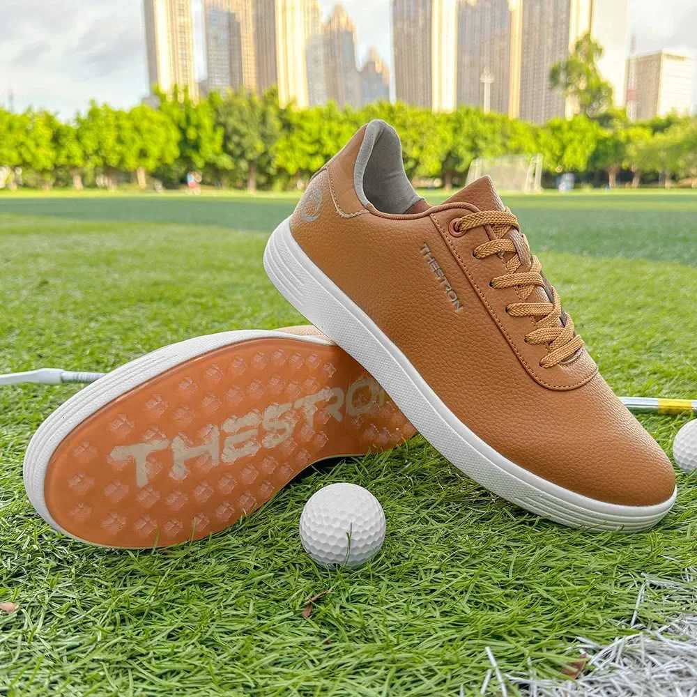Mens Golf Shoes Professional Golf Sports Sneakers Breathable Outdoor Golf Casual Walking Footwear for Golfers Non-Slip Y250731