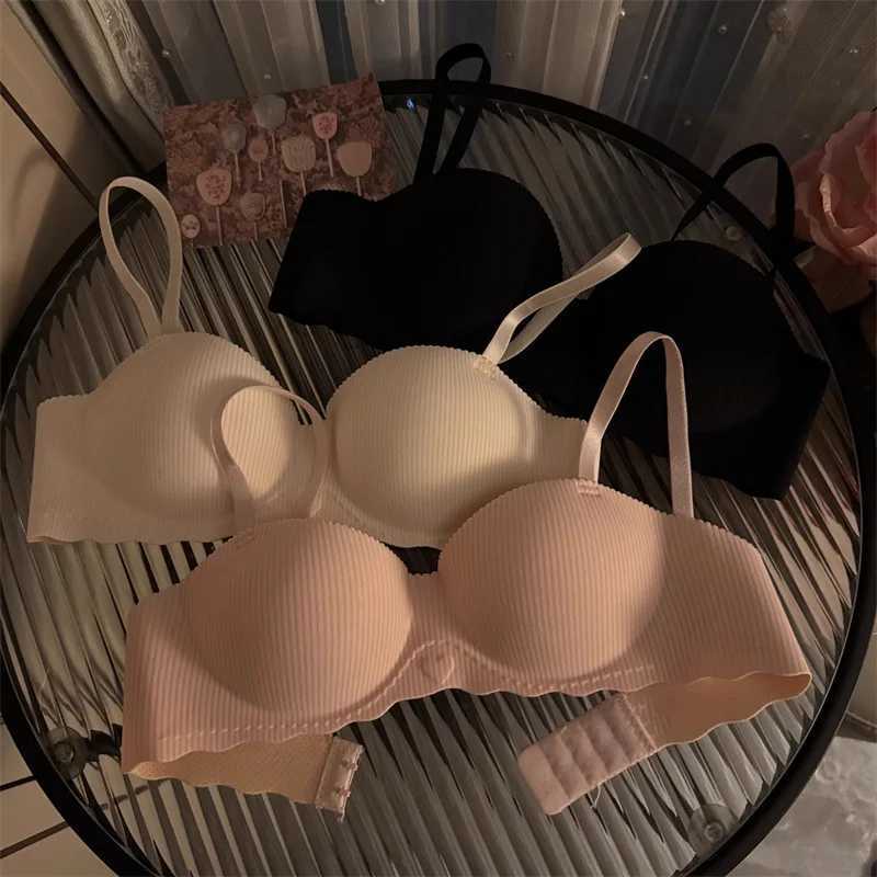 Women Seamless Bra Sexy Wireless Underwear No Steel Ring Push Up Breathable Bralette 3/4 Cup Womens Gathered Bra Lingerie Z250730