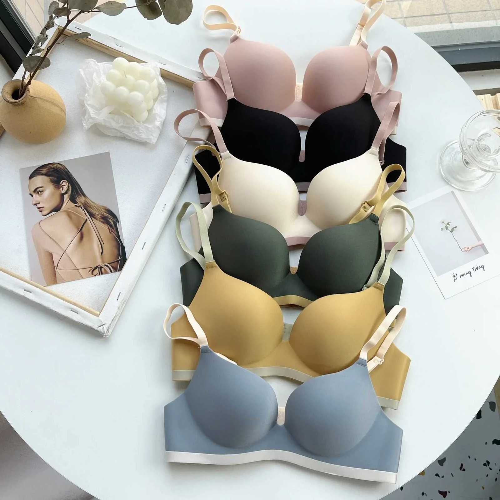 One-Piece Bra Sexy Women Wireless Corset Underwear Breathable Seamless Bralette Gather Push Up Lingerie Intimates Soutien Gorges Z250730