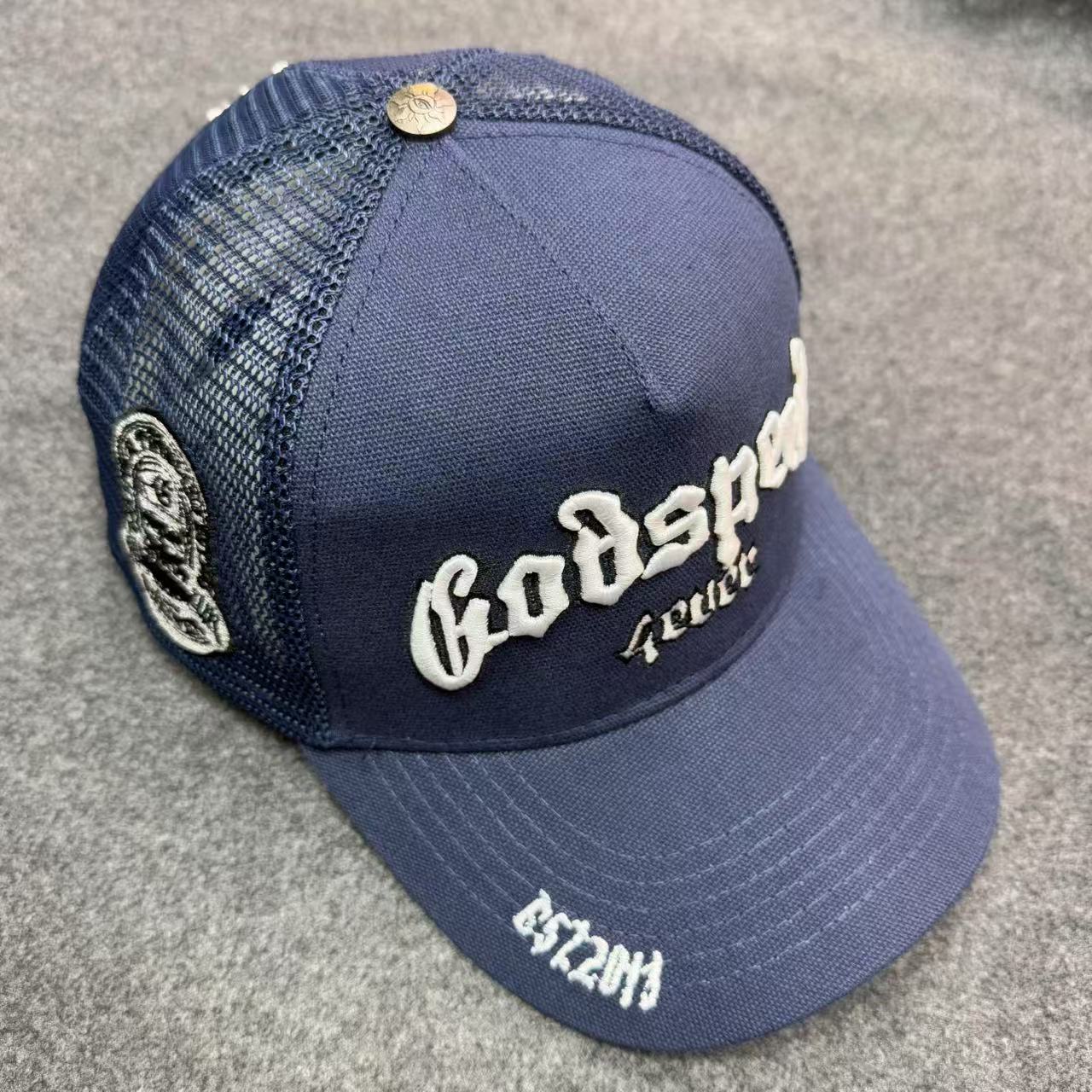 High Street Godspeed Trucker Hat Designer Baseball Cap Men Women Fashion Adjustable And Snapback Baseball Caps Outdoor Sports Ball Caps Fitted Hats