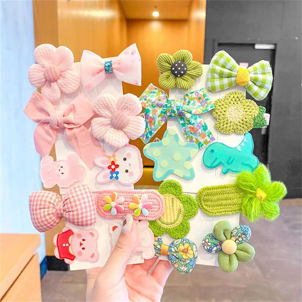 10pcs Cute Childrens Hair Clip Baby Hair Jewelry Girl R250730