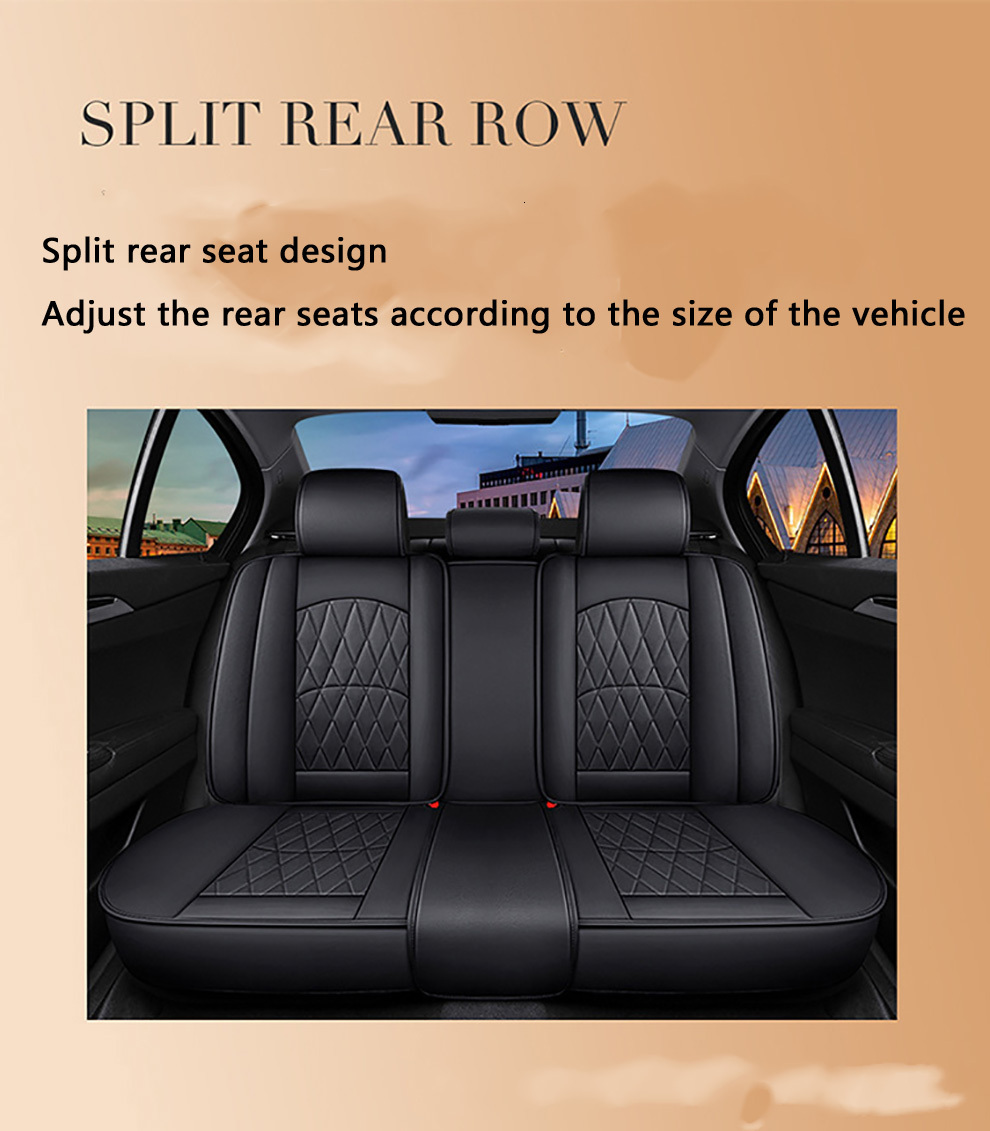 Leather Car Seat Cover For Hyundai SONATA I30 I40 SOLARIS CRETA Ix35 TUCSON GETZ Santa Fe Accent Car Accessories