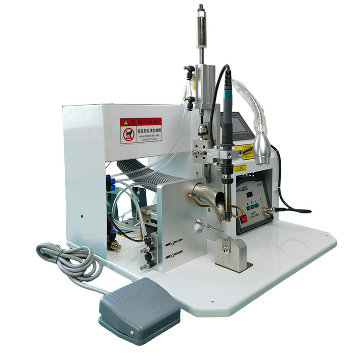The portable automatic soldering machine is specially designed for soldering various small wires and serves as an ideal semi-automatic wire soldering 