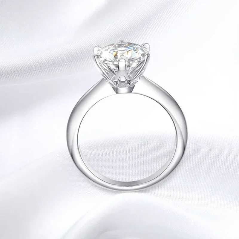1-5CT Moissanite Ring VVS1 Lab Diamond Solitaire Ring for Women Engagement Promise Wedding Band Jewelry y250730