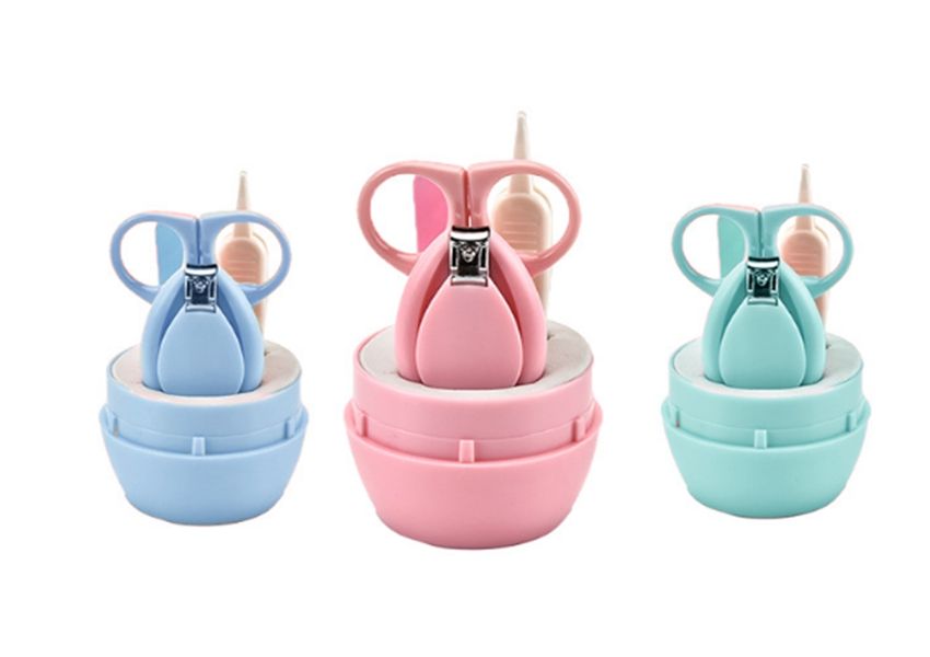 Baby Manicure Set Child Finger Toe Nail Clipper Scissor Cutter Kit Children Kids Nails Care Tools