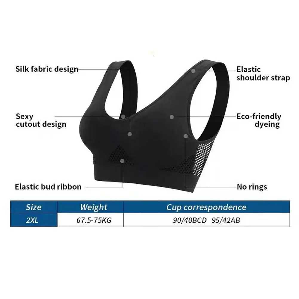 Fitness Sports Bra Women Sport Bra Running Vest Gym Workout Underwear Padded Crop Tops Female Sportswear Push-Up Bra Z250730
