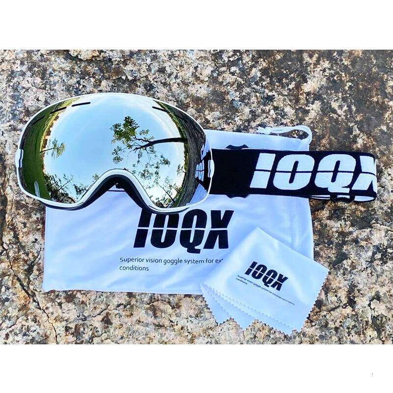 Snowmobile Double Layers Uv400 Anti Fog Big Ski Glasses Skiing Snow Men Women Snowboard Goggles