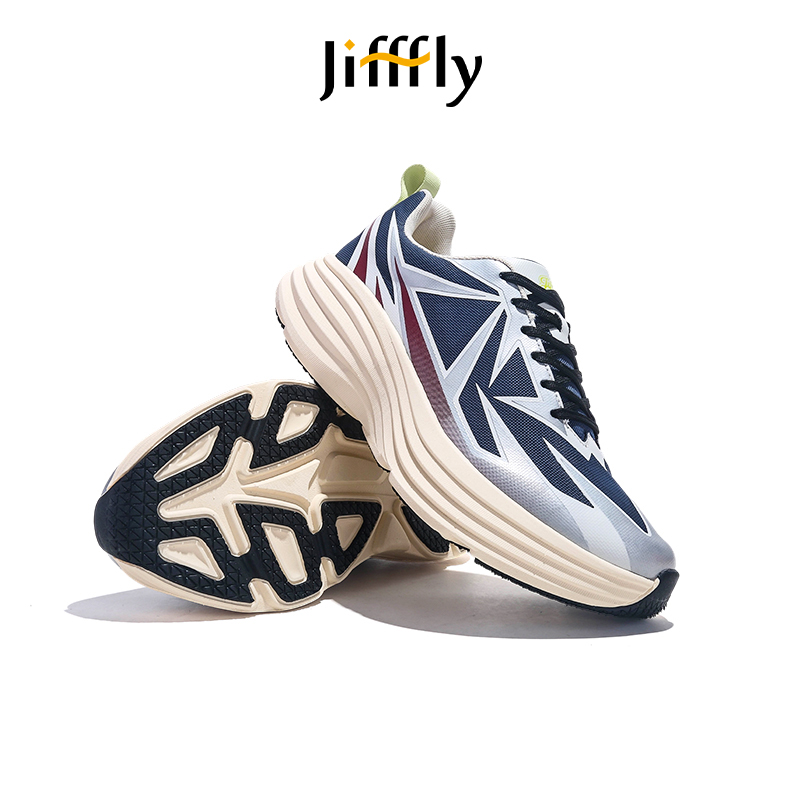 Jifffly men's running 20205 new thick soled height increasing shock absorption lightweight rebound sports shoes