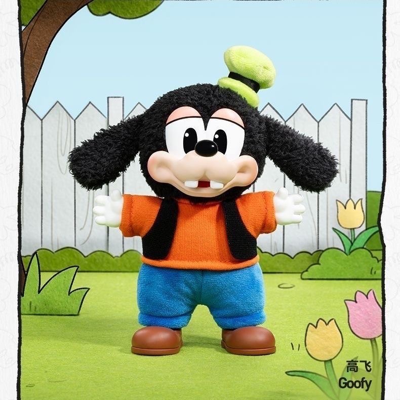 Disney Genuine Pop Mart Mickey Family Cute Together Keychain Series Blind Box Vinyl Doll Anime Figure Decoration customized Kid Gift Y250609