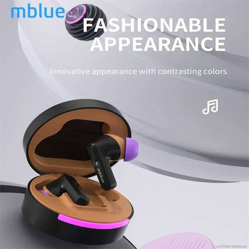 Designer Famous Brand Mblue AR Pro Wireless Bluetooth Noise Cancelling HD Mic Call Hifi Stereo Music Game Headphone