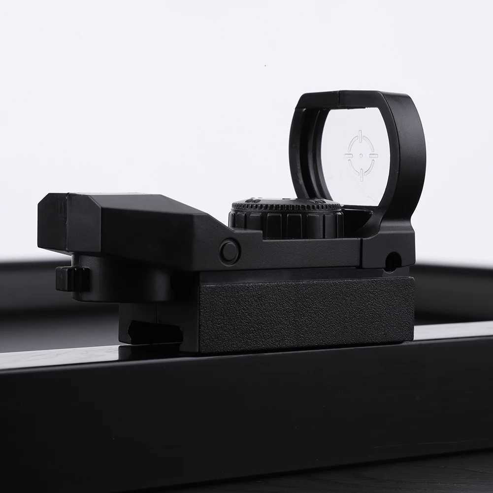 Holographic Rifle Scope ABS Green Dot Sight Scope Reflex Optics Sight Compact Sights for 20mm Rail Mount Toys R250730