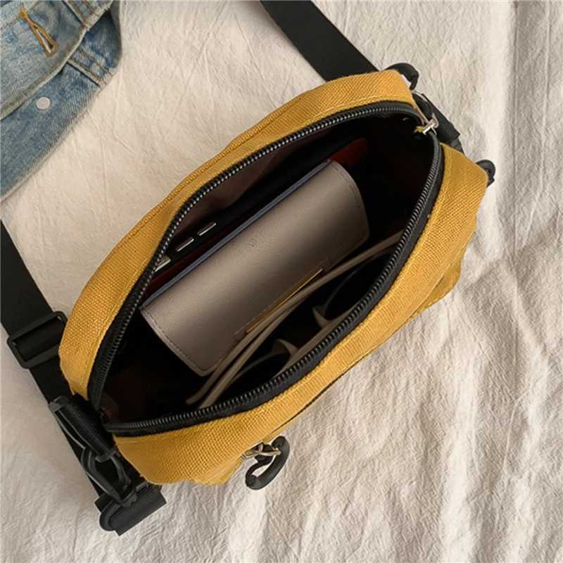 Mini Womens Bag Canvas Handbags Small Cloth Shoulder Crossbody Bags for Women Ladies Purse Phone Main Femme Bolsas Y250730