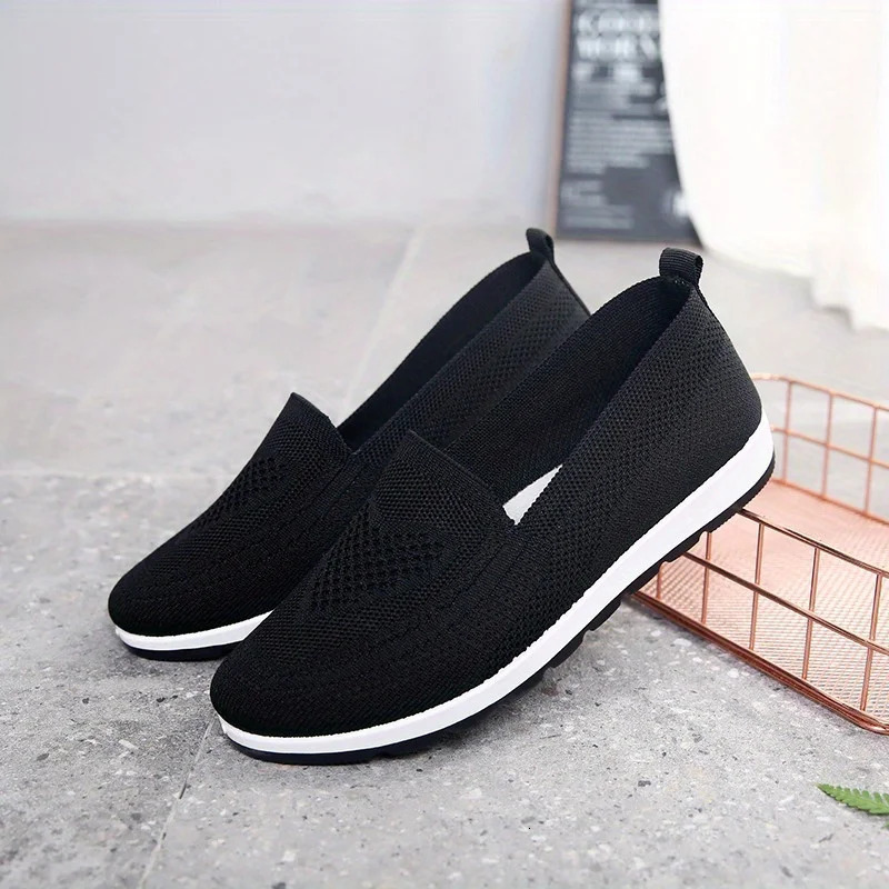 womens summer sneakers slip on flat shoes Womens Casual Loafers walking shoes Female Outdoor Mesh Soft Bottom Sports Shoes 250724