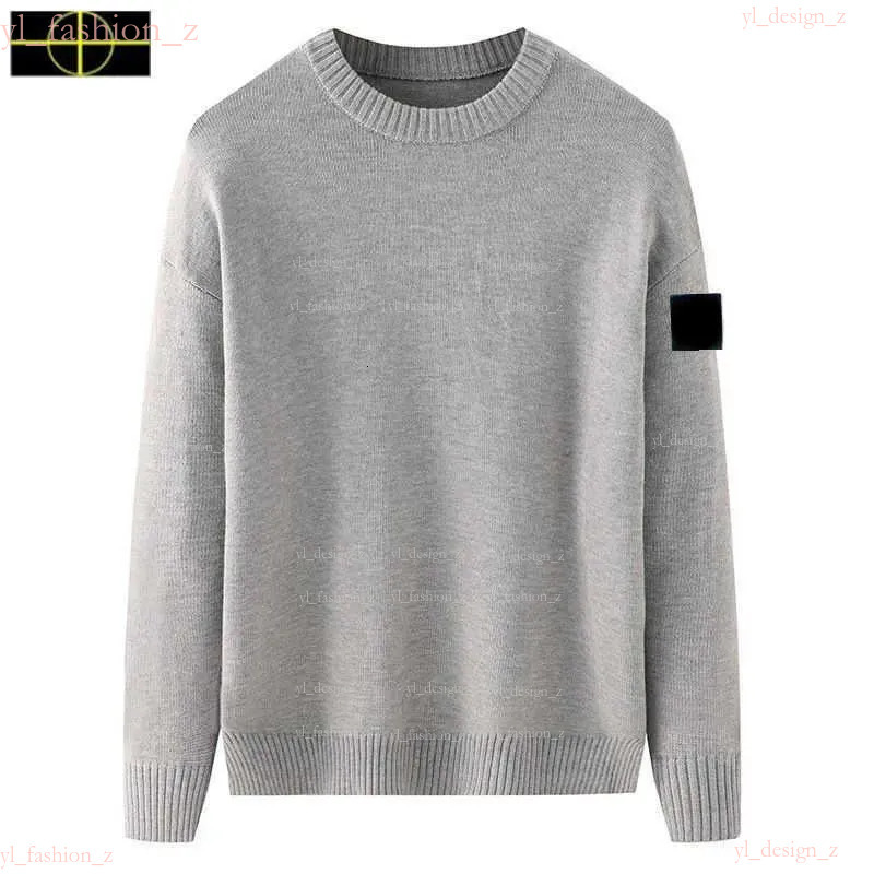 NEW Stone Sweaters Mens Designer Hoodies Knit Sweatshirt Crew Neck Long Slevee Pullover Hoodie Couple Topstoney Clothing Autumn And Spring Warm Tech Fleece Top 946