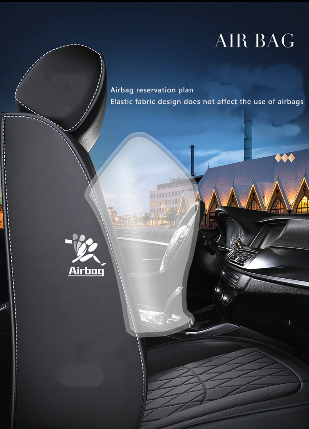 Leather Car Seat Cover For Hyundai SONATA I30 I40 SOLARIS CRETA Ix35 TUCSON GETZ Santa Fe Accent Car Accessories