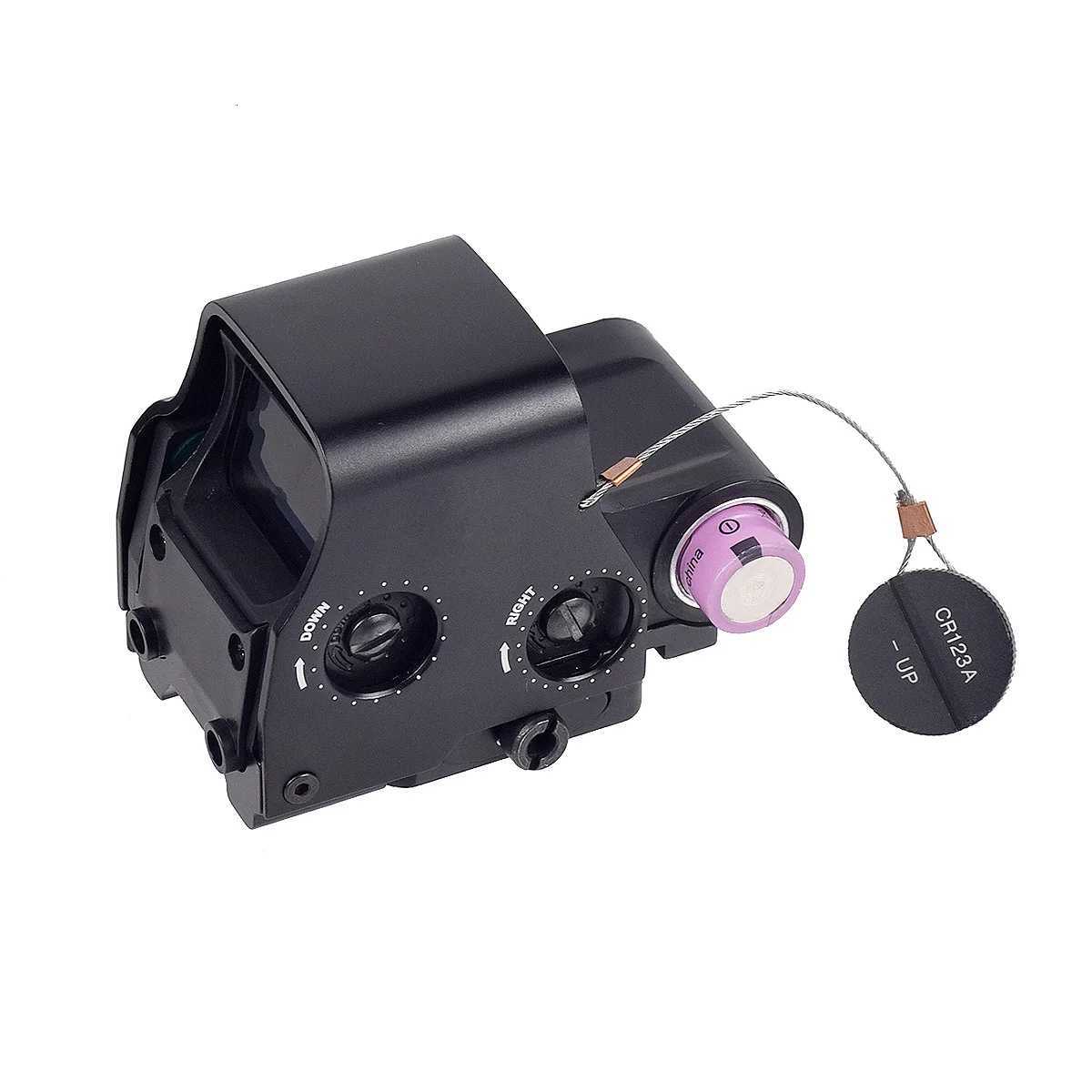 553 558 Holographic Red Green Dot Sight Hunting Red Dot Reflex Sight CS Games Airsoft Riflescope Collimator 20mm QD Rail R250730