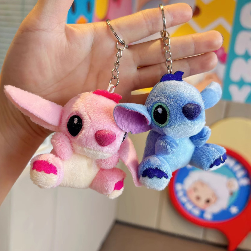 Stiletto Plush Doll pendant key chain female cute cartoon Korean creative stiletto schoolbag Pendant
